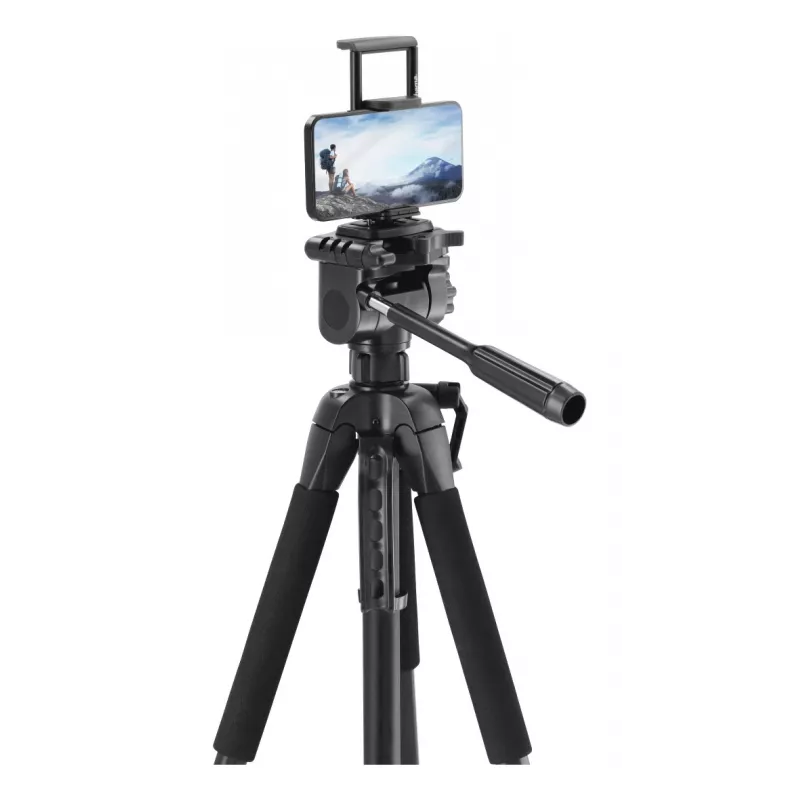 Tripé Hama Action Smart / Tab 170 3D 3 pernas preto capacidade máx. 5 kg