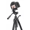 Tripé Hama Action Smart 153 3D para smartphone e câmara digital 3 pernas preto
