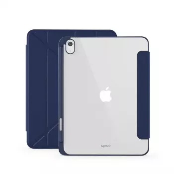 Capa flip Epico Hero 27,7 cm (10,9 polegadas) azul translúcido