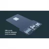Leitor de cartões de chip por contacto Manhattan USB-C com slot MicroSD, conector USB Type-C para interface de leitor por contacto e microSDXC, compatível com Windows, macOS e Linux, lê cartões SIM com adaptador, cabo de 1 m, preto, três anos de garantia