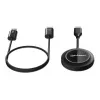 Kit de apresentação Manhattan 1080p Wireless HDMI Display, conjunto de 2 peças com recetor HDMI e dongle transmissor HDMI para transmissão sem fios de um sinal de vídeo de um portátil/tablet/smartphone para uma televisão HDMI ou projetor, preto