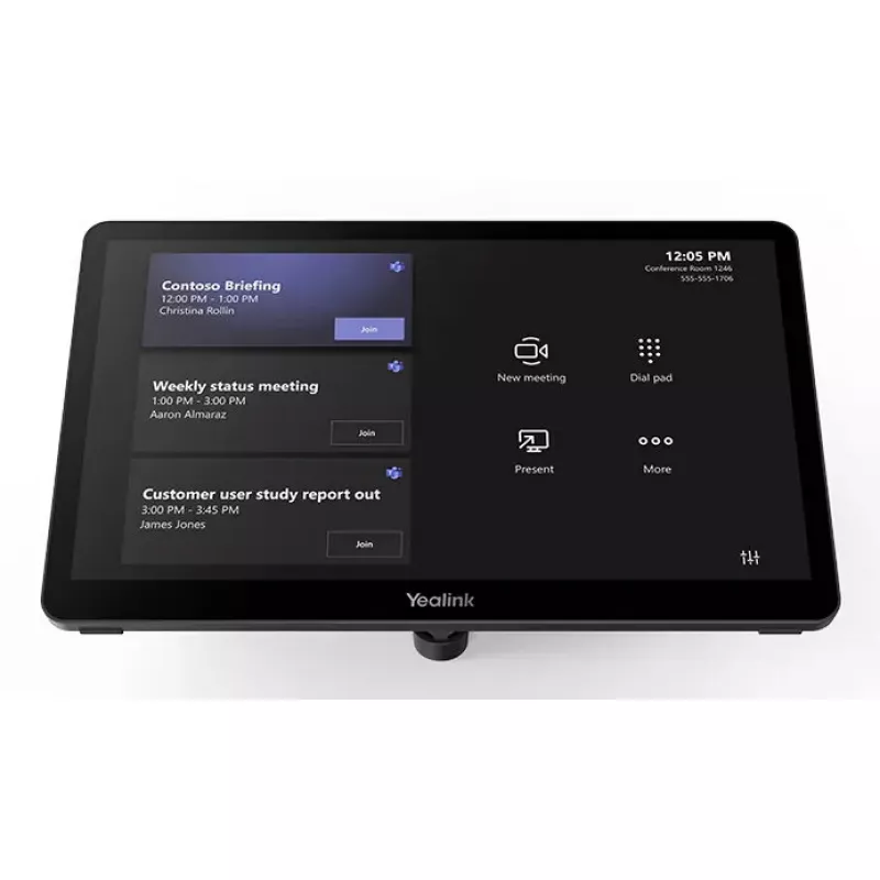 Yealink MTouch Plus-MB Consola tátil de 11,6" para MeetingBoard, preto