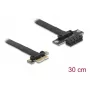 Cabo de extensão para placa riser Delock 81297 PCI Express x1 30 cm