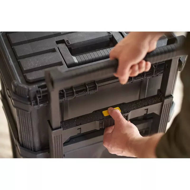 Mala de viagem Stanley STST83319-1 plástico preto amarelo