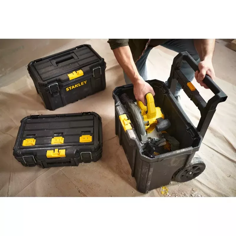 Mala de viagem Stanley STST83319-1 plástico preto amarelo