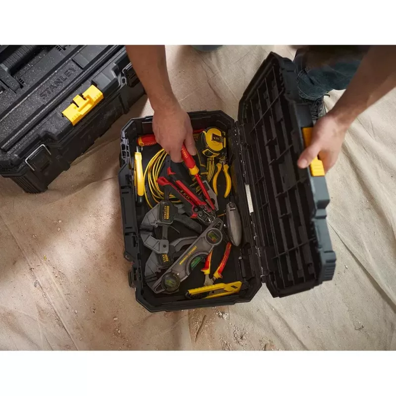 Mala de viagem Stanley STST83319-1 plástico preto amarelo