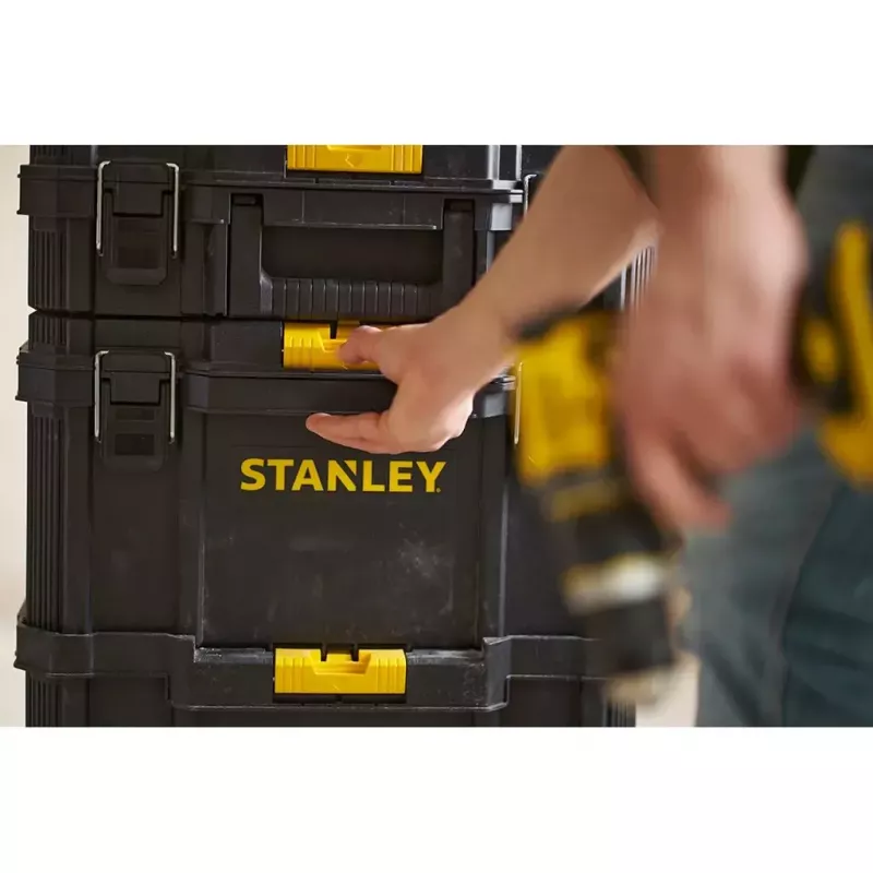 Mala de viagem Stanley STST83319-1 plástico preto amarelo