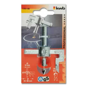 Broca de copo KWB 178100 diâmetro 9 cm