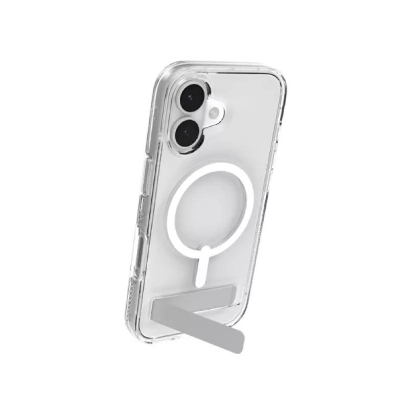 Capa ZAGG Crystal Palace Snap Kickstand para Apple iPhone 17, capa, Apple, iPhone 17, 16 cm (6,3 polegadas), transparente