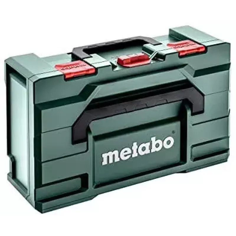 Mala de ferramentas Metabo 626889000 preta ABS 496x296x165 mm