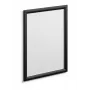 Moldura Durable 479701 — moldura individual de alumínio/plástico, preta, 327×451×12 mm