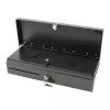 Gaveta de caixa registadora eletrónica Olympia HS-170 aço preto 460x170x100mm