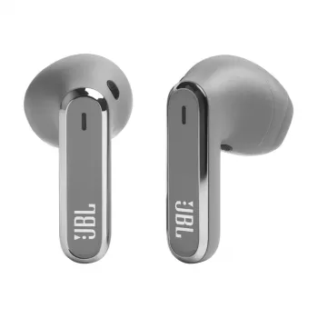 JBL LIVE FLEX headset sem fios in-ear chamadas/música Bluetooth prateado