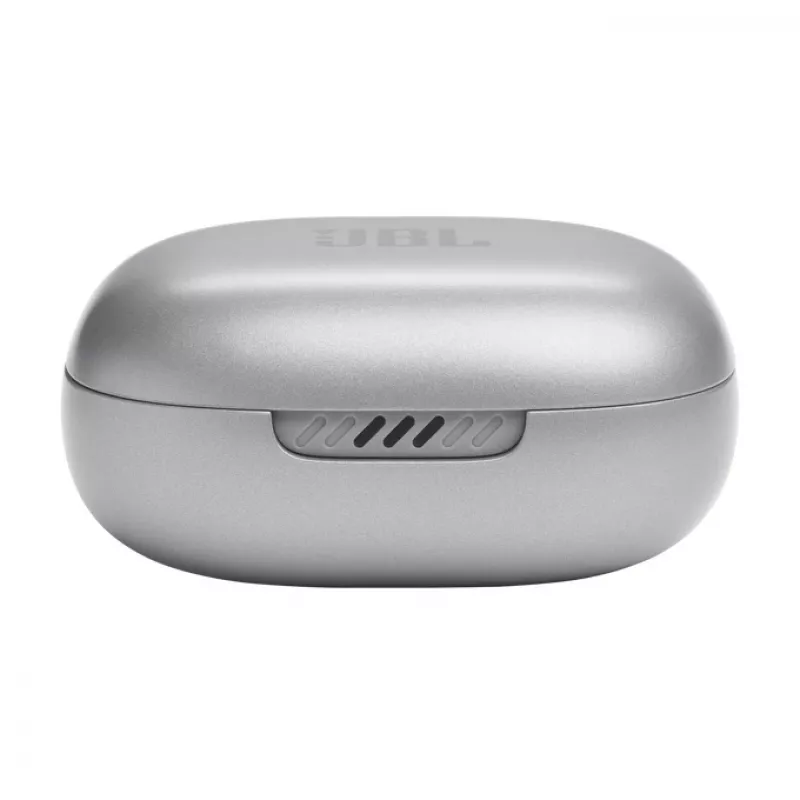 JBL LIVE FLEX headset sem fios in-ear chamadas/música Bluetooth prateado