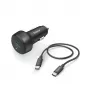 Hama 00201614 carregador para dispositivos móveis smartphone preto Lightning automóvel