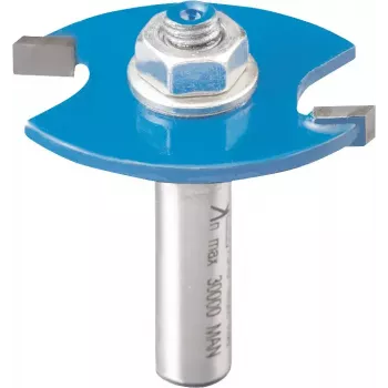 Fresa de arredondar KWB 754020 diâmetro da haste 8 mm