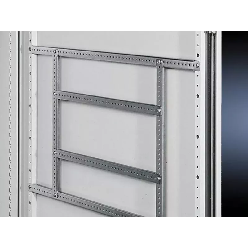 Acessório para servidor/rack Rittal TS 4309.000 — caixa de aço, prateado, profundidade 390 mm, compatível com TS/SE/CM/TP