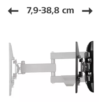 Suporte de TV/base Hama 00220840 121,9 cm (48 polegadas) preto