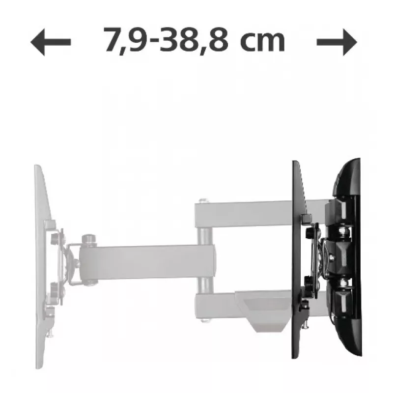 Suporte de TV/base Hama 00220840 121,9 cm (48 polegadas) preto