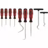 Ponta de traçar KS Tools 550.1070 ponta ponta cabo preto-vermelho