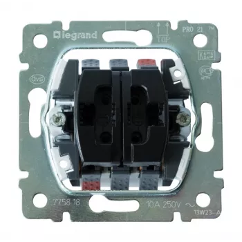 Interruptor de luz Legrand 775818 plástico cinzento