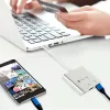 Techly IADAP USB31-HDMIPTY dock para portátil/replicador de portas com fio USB 3.2 Gen 1 (3.1 Gen 1) Type-C prateado