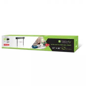 Suporte de parede para TV Techly ICA-PLB 736F 2,03 m (80 polegadas) preto