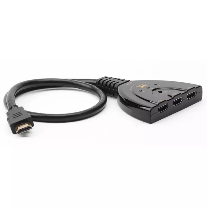 Comutador de vídeo Techly IDATA HDMI-3F30