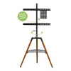 Suporte/base para TV Techly ICA-TR58 165,1 cm (65 polegadas) preto, madeira