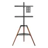Suporte/base para TV Techly ICA-TR58 165,1 cm (65 polegadas) preto, madeira