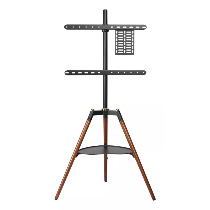Suporte/base para TV Techly ICA-TR58 165,1 cm (65 polegadas) preto, madeira