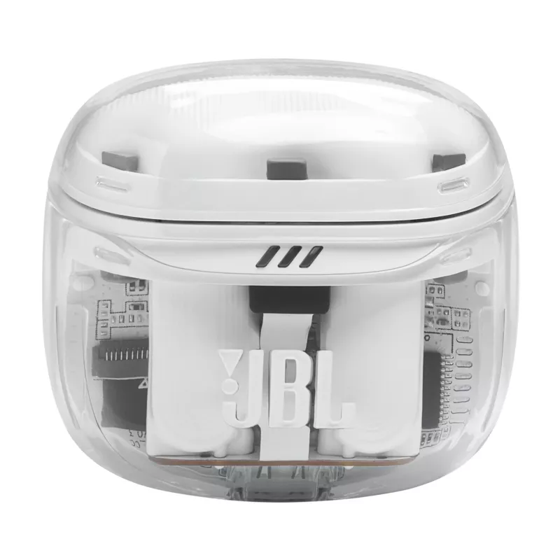 Headset JBL Tune Flex 2 Ghost Edition — True Wireless (TWS) In-Ear, Bluetooth, 20–20000 Hz, branco