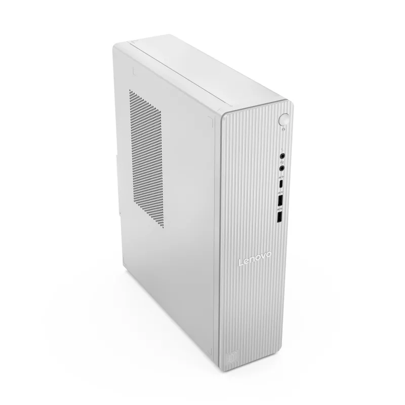 Lenovo IdeaCentre Tower 08AKP10 AMD Ryzen™ 5 220 16 GB DDR5-SDRAM 512 GB SSD Windows 11 Home SFF PC cinzento