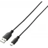 Renkforce RF-4080792 Cabo de dados USB 2.0, USB-A para Mini-USB-B, 1 m, Preto