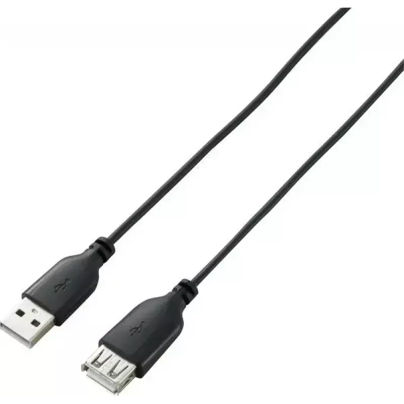 Cabo USB 2.0 Renkforce RF-4080795, USB-A para USB-A, 1 m, preto