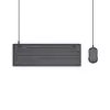 Hama CKM-200 Teclado e rato incluídos Home/Office USB QWERTZ Alemão Preto