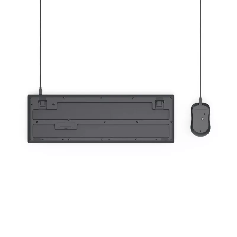 Hama CKM-200 Teclado e rato incluídos Home/Office USB QWERTZ Alemão Preto