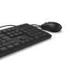 Hama CKM-200 Teclado e rato incluídos Home/Office USB QWERTZ Alemão Preto