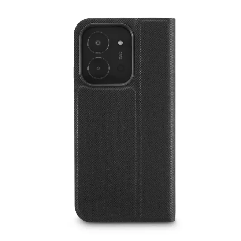 HAMA Daily Protect Capa tipo carteira para Xiaomi Redmi 15C — compatível com 17,5 cm (6,9 polegadas), preta, 2 compartimentos para cartões, suporte de mesa