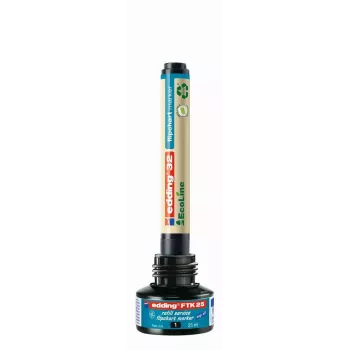 Recarga de marcador Edding 4-FTK25003, tinta azul, 25 ml