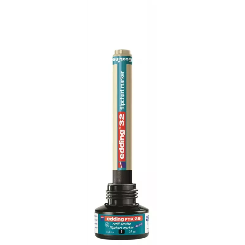 Recarga de marcador Edding 4-FTK25003, tinta azul, 25 ml
