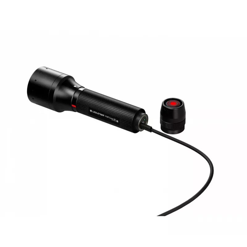 Ledlenser P6R Core QC Lanterna recarregável, 270 lm, preto