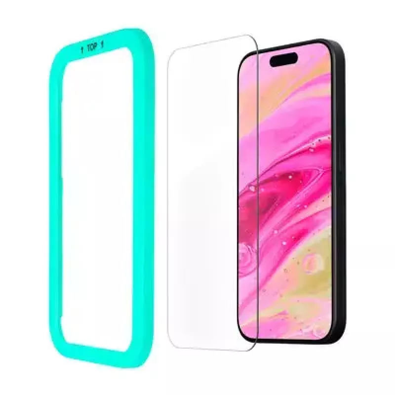 Proteção de ecrã/traseira LAUT L_IP23A_PG para Apple iPhone 15, vidro/plástico transparente, 1 unid.