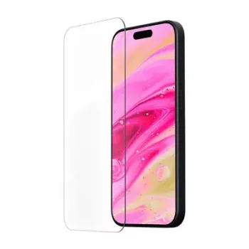 Proteção de ecrã/traseira LAUT L_IP23A_PG para Apple iPhone 15, vidro/plástico transparente, 1 unid.