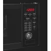 Micro-ondas com grelhador encastrável Exquisit EMW20.1 G — 20 l, 800 W, preto, controlo por botões e botão rotativo, visor integrado