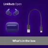 Auscultadores/headset Sony LinkBuds Open WFL910V sem fios in-ear chamadas/música Bluetooth violeta