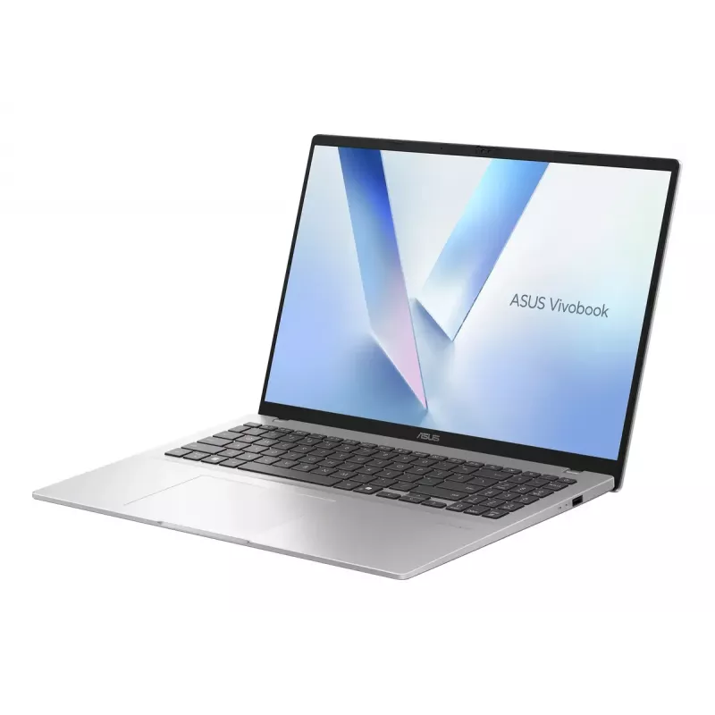 Portátil ASUS Vivobook 16 M1607KA — AMD Ryzen AI 7 350, 16 polegadas WUXGA (1920x1200), 16 GB DDR5, 1 TB SSD, Windows 11 Home, prateado