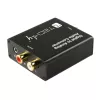 Conversor de áudio Techly IDATA SPDIF-9 preto