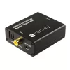 Conversor de áudio Techly IDATA SPDIF-9 preto