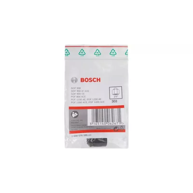 Pinças de aperto Bosch 2608570100 diâmetro 6 mm
